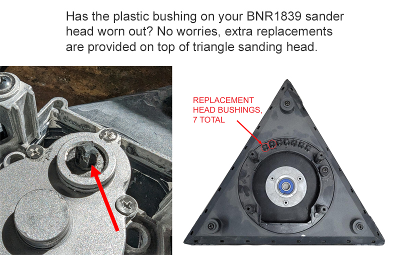 BNR1839 Drywall Sander Help Graphic