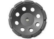 7" BN Products SR650 Single Row Diamond Grinding Cup Wheel, Threaded Arbor