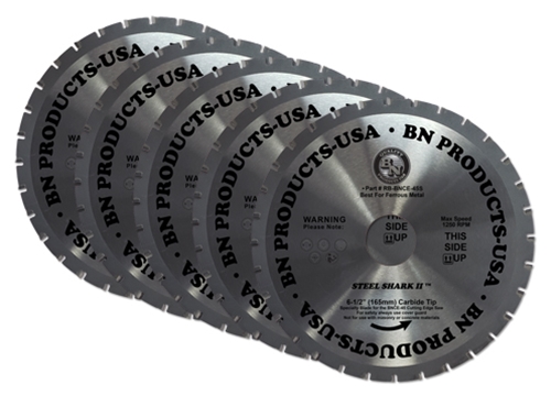 BN Products Replacement Strut Cutting Blade For The BNCE-45 Cutting Edge Saw, 5-Pack