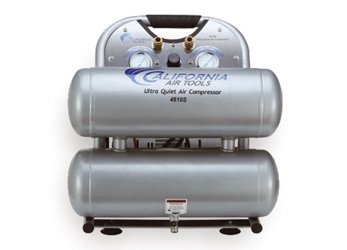 California Air Tools 1 Hp 4.6 Gallon Steel Tank Oil-Free Electric Air Compressor