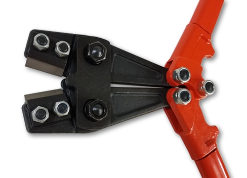 Anchor 39-024 Bolt Cutter, 3/8 in Cutting, 24 in OAL, Center Cut, Forged  Alloy Steel Jaw